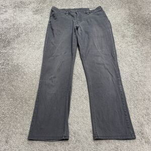 Matix Gripper Slim Fit Straight Leg Chino Pants Mens 34x32 Gray Cotton Stretch